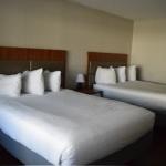 3-Bed Suite with Separate Queen Bed Area (Parking area view)